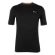 Salewa BASELAYER MANICHE CORTE DONNA CRISTALLO WARM MERINO RESPONSIVE rhodo red