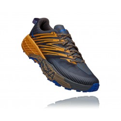 Hoka UOMO SPEEDGOAT 4 : Castlerock / Golden Yellow