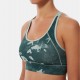 The North Face BOUNCE-B-GONE BRA CON STAMPA DONNA JADEITE GREEN SCATTERSHOT PRINT