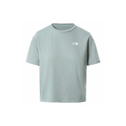 THE NORTH FACE FOUNDATION T-SHIRT CORTA IN VITA DONNA JADEITE GREEN