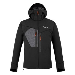 SALEWA Comici Stormwall/ Durastretch Giacca Uomo  BLACK OUT