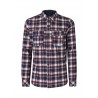 MONTURA CAMBRIDGE SHIRT BLU NOTTE/ROSSO