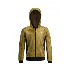 MONTURA POLAR STRETCH HOODY JACKET KID GOLD