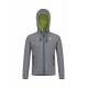 MONTURA SPORT HOODY MAGLIA KIDS GRIGIO CHIARO/VERDE LIME