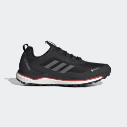 ADIDAS Scarpe da trail running Terrex Agravic Flow GORE-TEX Core Black / Grey Four / Solar Red