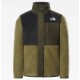 THE NORTH FACE FOREST MIXED MEDIA GIACCA CERNIERA INTEGRALE BAMBINO BURNT OLIVE GREEN