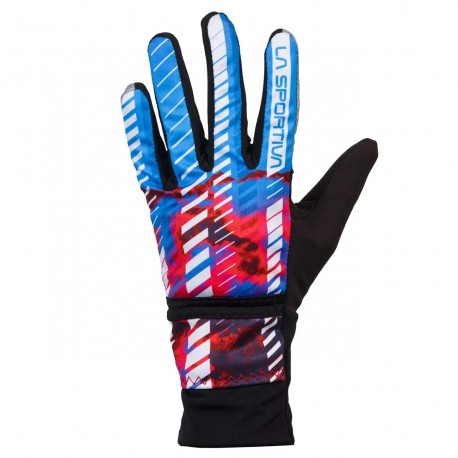LA SPORTIVA Winter Running Gloves Evo W MALIBU BLUE/HIBISCUS