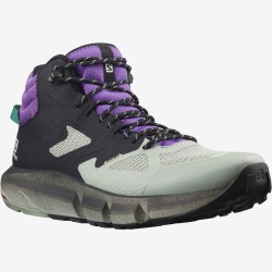 SALOMON PREDICT HIKE MID GORE-TEX Scarponi da trekking uomo BLACK//AQUA/ROYAL LILIAC