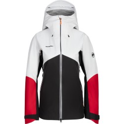 MAMMUT CRATER HS HOODED JACKET WOMEN BLACK-MAGMA