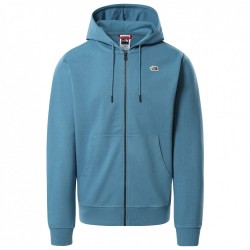THE NORTH FACE SCRAP GRAPHIC FELPA CON CAPPUCCIO E CERNIERA UOMO STORM BLUE