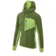 KARPOS 80'S HOODIE FLEECE SPINDLE TREE/LIME GREEN