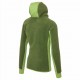KARPOS 80'S HOODIE FLEECE SPINDLE TREE/LIME GREEN