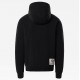 THE NORTH FACE SCRAP GRAPHIC FELPA CON CAPPUCCIO E CERNIERA UOMO BLACK