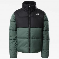 THE NORTH FACE Giacca Donna Saikuru Laurel Wreath Green-TNF Black