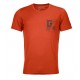 ORTOVOX 185 MERINO WAY TO POWDER TS M DESERT ORANGE