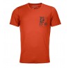 ORTOVOX 185 MERINO WAY TO POWDER TS M DESERT ORANGE