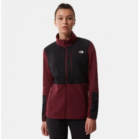THE NORTH FACE DIABLO PILE INTERMEDIO DONNA REGAL RED/BLACK