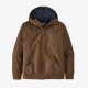 PATAGONIA Men's Lined Isthmus Hoody Owl Brown