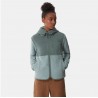 The North Face Felpa con cappuccio Mountain da donna  SILVER BLUE-LAUREL WREATH GREEN
