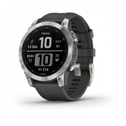 GARMIN FENIX 7 Silver con cinturino Graphite