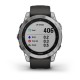 GARMIN FENIX 7 Silver con cinturino Graphite