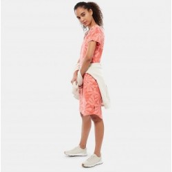 The North Face ABITO T-SHIRT DONNA LOASIS SPICED CORAL MULTI BT PRINT