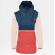 The North Face GIACCA DONNA FANORAK 2.0 spiced coral multi