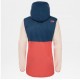 The North Face GIACCA DONNA FANORAK 2.0 spiced coral multi