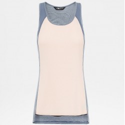 The North Face CANOTTA DONNA INVENE PINK SALT WHITE HEATHER/GRISAILLE GREY WHITE HEATHER