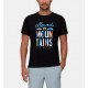 MAMMUT T-SHIRT MEN SLOGAN BLACK