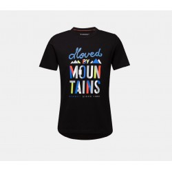 MAMMUT T-SHIRT MEN SLOGAN BLACK
