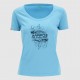KARPOS CROCUS W T-SHIRT BLUE ATOLL