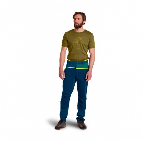 OROTOVX CASALE PANTS PETROL BLUE