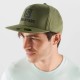 SALOMON LOGO CAP FLEXFIT OLIVE NIGHT