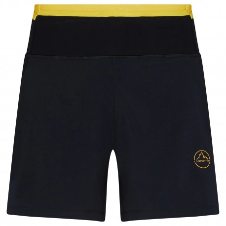 LA SPORTIVA Ultra Distance Short 7" M BLACK/YELLOW