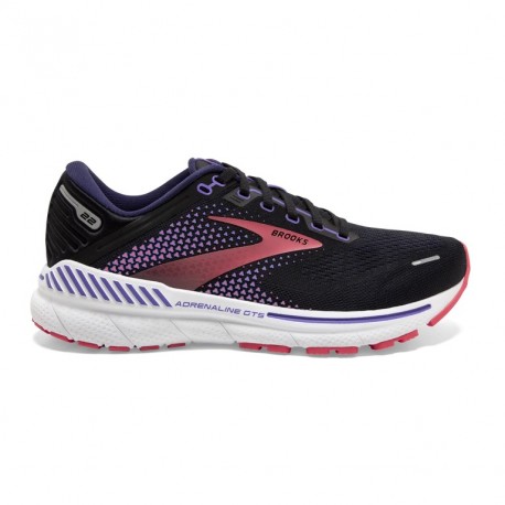 Brooks ADRENALINE GTS 22 Donna Black/Purple/Coral