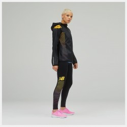 NEW BALANCE Giacca Reflective Print Accelerate BLACK MULTI