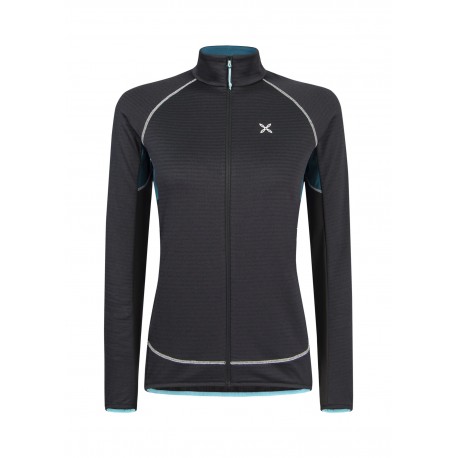 MONTURA THERMAL COLOR MAGLIA WOMAN nero/baltic