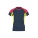 MONTURA ENERGY T-SHIRT KIDS BLU CENERE/ROSA SUGAR