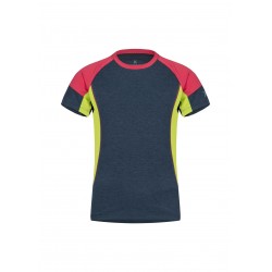 MONTURA ENERGY T-SHIRT KIDS BLU CENERE/ROSA SUGAR