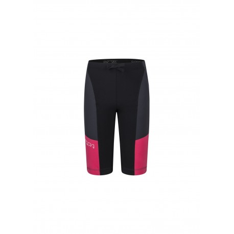 MONTURA BLOCK BERMUDA KIDS NERO/ROSA SUGAR