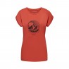 MAMMUT MOUNTAIN T-SHIRT WOMEN ACONCAGUA TERRACOTTA