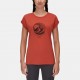 MAMMUT MOUNTAIN T-SHIRT WOMEN ACONCAGUA TERRACOTTA