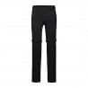 MAMMUT RUNBOLD ZIP OFF PANTS MEN BLACK