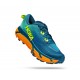 HOKA UOMO MAFATE SPEED 2 IMPERIAL BLUE / MANDARIN RED