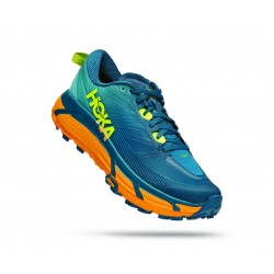 HOKA UOMO MAFATE SPEED 2 IMPERIAL BLUE / MANDARIN RED