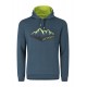 MONTURA SIGHT MAGLIA  BLU CENERE/VERDE LIME