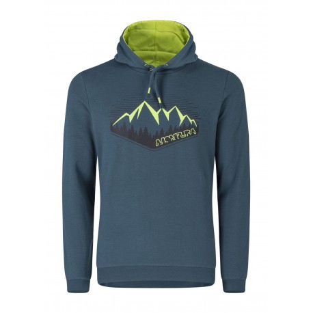 MONTURA SIGHT MAGLIA  BLU CENERE/VERDE LIME