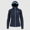 KARPOS EASYFRIZZ W FULL-ZIP HOODIE SKY CAPTAIN/BLUE ATOLL