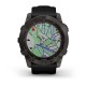 GARMIN fēnix® 7X – Sapphire Solar Edition Titanium Carbon Grey DLC con cinturino Black